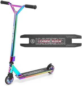 Pro Scooter - Stunt Scooter for Kids 8 Years and Up - Perfect for Beginners Boys and Girls - Best Trick Scooter for BMX Freestyle Tricks (Colorful)