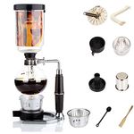 Syphon Coffee Maker Japanese Style Vacuum Glass Siphon Pot Percolators 1-3 Cups Siphon Coffee Maker