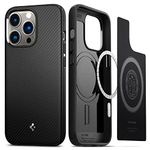 Spigen Mag Armor Back Cover Case Compatible with iPhone 13 Pro (TPU | Matte Black)