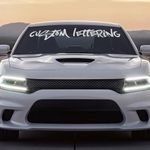 Custom Windshield Decal - Personali