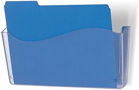 Officemate irrompible pared archivo, claro, color transparente Letter/A4
