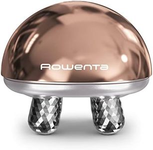 Rowenta LV6020 Massaggiatore Viso Elettrico Anti-Età, Vibrazioni Delicate e Lenitive, Routine Antirughe per Pelle Morbida e Radiosa, Design Multifunzionale Impermeabile, 3 Velocità, Autonomia 90 Min