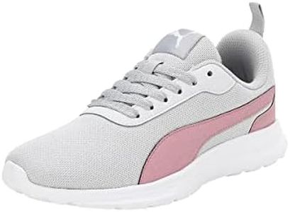 Puma Womens Plush Comfort WN's Platinum Gray-Pale Grape-White Running Shoe - 4UK (37925802)