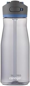 Contigo Ashland 2.0 Straw Water Bottle with Leak-Proof Locking Lid and Carry Handle, BPA-Free Plastic, Dishwasher Safe, Blue Corn, 32 oz (946 mL)