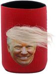 2024 Donald Trump Mugshot Can Sleeves Trump Supporter Can Huggers Funny Soda Pop and Beer Neoprene Coolie Can Coolers (Red)