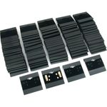 Earring Display Hang Cards Black Flocked 2 X 2 Inch (100)