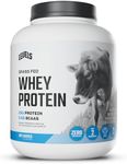 Levels Grass Fed 100% Whey Protein, No Hormones, Unflavored, 5LB