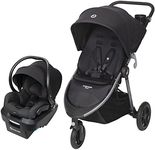Maxi Cosi Gia XP 3-Wheel Travel System, Midnight Black