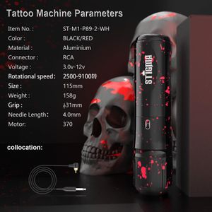 STIGMA Wireless Tattoo Machine Kit – Rotary Pen, Rechargeable