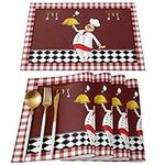 Kitchen Chef with Gourmet Placemats