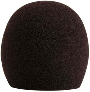 Shure A58WS-BLK Foam Windscreen for All Shure Ball Type Microphones, Black