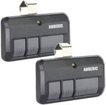 [2 Pack] Anderic 893LM 3-Button Remote for Yellow Learn Button of Chamberlain & Liftmaster Garage Door Opener Security+ 2.0 myQ Works 953ESTD 950ESTD 891LM