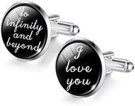 I Love You to Infinity and Beyond Cufflinks