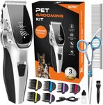 Dog Grooming Kit Low Noise，Cordless