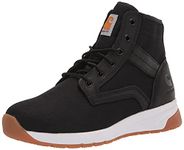 Carhartt Men's Force 5" Lightweight Sneaker Boot Nano Comp Toe Ankle, Black Textile, 9.5