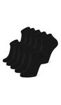 10 Pairs Socks for Men Woman Ankle/Low Cut/Short (CA/US, Numeric, 6, 11, 10, Black)