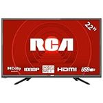 RCA RB22HT5 22 Inch FHD TV, Freeview HD DVB-T2-C-S2 Dolby Digital Audio Kitchen TV, FHD LED Backlighting Display, HDMI VGA PC Audio SCART USB Record Media Player, Small TV for Small Lounge Kitchen