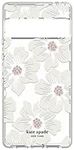 kate spade new york Defensive Hardshell Case for Pixel 6 Pro - Hollyhock Floral Clear (Hollyhock)