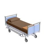 3 Piece Hospital Bed Sheet Set Twin XL Sheets for Hospital Bed Cotton - Hospital Bed Sheets Fitted Sets - 100% Egyptian Cotton 400 TC Sheets - Hospital Bed Sheets (Taupe, Twin XL 39" x 80"x 8")