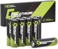 Greathium Lithium Batteries AA, 3500mAh 1.5V Double A Lithium, Lasting Batteries for Blink Camera, Non-Rechargeable 10 Pack