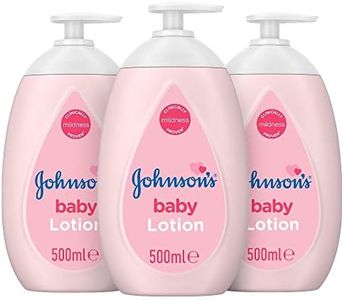 Johnson's Baby Lozione Multipack – Delicato e delicato per pelli delicate e uso quotidiano – Idratazione 24h – 3 x 500 ml