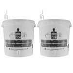 30L Fermentation Bucket with tap,airlock,Bung and airtight lid for Home Brewing/Wine Making (Pack of 2)