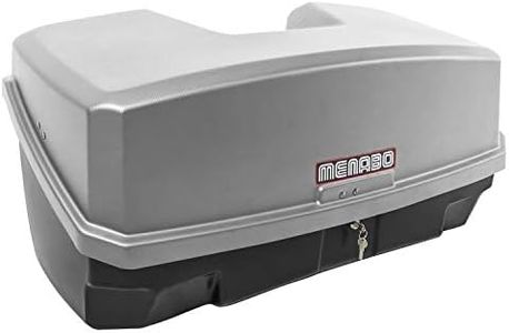 Ménabo Nekkar Boîte de transport, pour porte-bagages arrière, argent, 300 l
