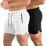 PIDOGYM Men's 5" Gym Workout Shorts