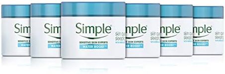 Simple Water Boost Skin Quench Sleeping Cream Moisturiser 50 ml Pack of 6