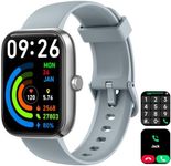 Smart Watch for Men Women with Bluetooth Call, Alexa Built-in, Heart Rate & Sleep Monitor, 1.83" DIY Dial Fitness Watch with 100+ Sport Modes, IP68 Waterproof, Compatible with Android iOS
