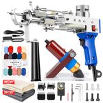 Riiai Tufting Gun Starter Kit, Tufting Gun With Carpet Trimmer Rug Making Kit, Rug Gun Cut Pile Loop Pile For Making Rugs, Carpet Trimmer Tufting For Sculpting,