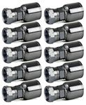 10 Pack Erie Tools FJX-08-08 1/2" Hose x 1/2" JIC 37° Female Swivel Hydraulic Hose Fitting