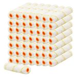 Hubaow 50 Pieces Paint Roller Cover, 6 inch Microfiber Roller Covers, Washable Covers for Roller Frame, House Painting Supplies, Naps for Paint Roller Brush for Painting Walls Ceilings