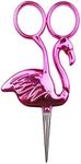 JubileeYarn Flamingo Craft Embroidery Scissors - Pink - 1 Pair