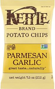Kettle Brand Potato Chips Parmesan Garlic Kettle Chips, 7.5 Oz