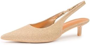 Womens Court Shoes Slingback Low Ki