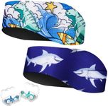 Swimming Headband for Kids - 2 Pair