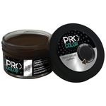 PRO Shoe Cream Polish (Dark Brown) | Natural Waxes Formula for Leather Shoes | Enriched with Carnauba & Bees Wax | Long-Lasting Shine | Leather Shoe Cream Polish | (50ML)