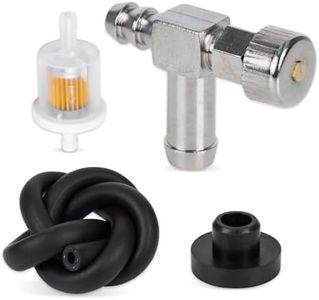 BlueStars 951-0171 751-0171 Fuel Shut Off Valve 735-0149 935-0149 Gas Tank Grommet - For MTD Troy Bilt Toro Craftsman Portable Generator Lawn Mower Snow Blower Tiller 33/64" Tank Hole