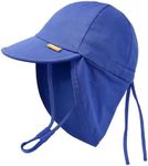 FURTALK Baby Sun Hat UPF 50+ UV Ray Sun Protection Cotton Toddler Hats for Boys Girls Royal Blue