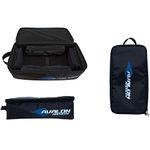 Archers Gear Archery Semi-Rigid Zippered Case for Sight and Accessories Black