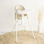 FUNNY SUPPLY Fold High Chair Half Moon High Chair