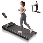 TODO Under Desk Treadmill Portable Walking Pad Treadmill, Quiet Flat Slim with Remote Control and LED Display, Walking Jogging for Home Office Use