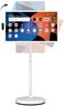 ApoloSign 32 Inch FHD Smart Portable TV on Wheels, Android 16 EDLA Certified, 128GB Storage, Built-in 15000mAh Battery, Voice Remote, Touch Screen TV with Rolling Stand for Home, Office - Gen2
