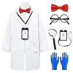 ZZIHAN Scientist Costume for Kids L