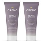 Cremo French Lavender Moisturizing Shave Cream, Astonishingly Superior Shaving Cream For Women, Fights Nicks, Cuts And Razor Burn, 6 oz., 2-Pack