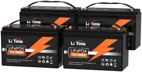 LiTime 12V 100Ah LiFePO4 Battery BC