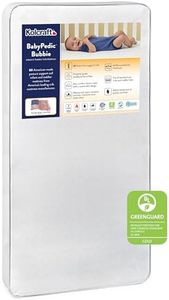 Kolcraft - BabyPedic - Bubbie 80 Coil Toddler & Baby Crib Mattress - Natural - 52 x 28