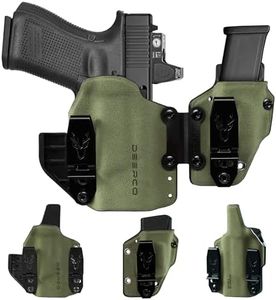 AIWB & IWB G19 Holster,Appendix Concealed Carry Holster for Glock 19,23,32(Gen 1,2,3,4); G19 Gen 5;G19x. Mag Carrier Included.