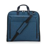 Amazon Basics Carry-On Garment Bag for Travel and Business Trips with Shoulder Strap - Navy